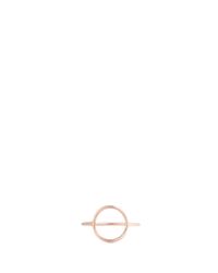 Maria Black | Pink 'monocle' Rose Gold Plated Sterling Silver Ring | Lyst