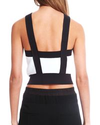 3.1 Phillip Lim | White Sleeveless Cropped Tank | Lyst