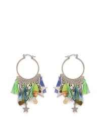 Venessa Arizaga | Multicolor 'stellar' Hoop Earrings | Lyst
