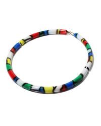 Alyssa Norton | Black Graffiti Necklace | Lyst