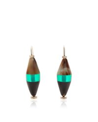 Marni | Multicolor Colorblock Horn Earrings | Lyst