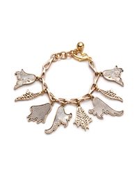 Lulu Frost - Metallic Delirium Charm Bracelet - Lyst