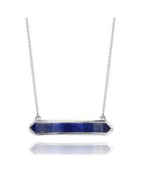 Monica Vinader | Metallic Ava Button Necklace | Lyst