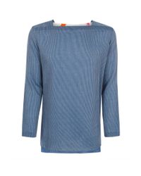 Paul Smith | Blue Rope-Stripe Cotton Overshirt for Men | Lyst