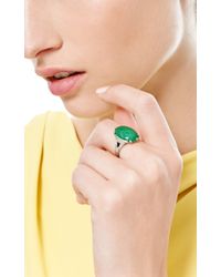Fd Gallery | Green Vintage Art Deco Jade Onyx and Diamond Ring By Hm Beattie Sons | Lyst