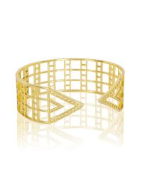 Arme De L'Amour | Metallic Upper Arm Pattern Bracelet | Lyst