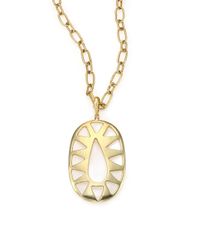 Vaubel | Metallic Spiked Sun Pendant Necklace | Lyst