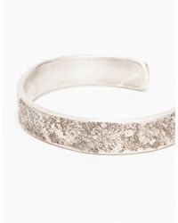 Cause and Effect | Metallic Rock Texture Cuff for Men | Lyst
