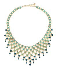 ABS By Allen Schwartz | Metallic Seaglass Brights Bib Necklace | Lyst