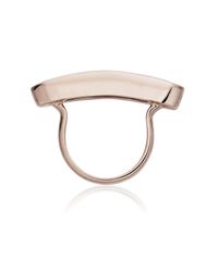 Monica Vinader | Gray Baja Long Ring | Lyst