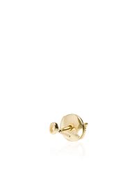 Loquet London | Metallic 14k Gold Key Stud Earring | Lyst