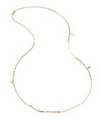 Chan Luu | Metallic Mother-of-pearl, African Opal & Clear Quartz Long Beaded Chain Necklace | Lyst