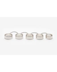 Eddie Borgo | Metallic Five Finger Ring | Lyst