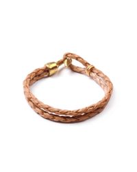 Lulu Frost - Pink G. Frost Double Harpoon Bracelet Tan for Men - Lyst