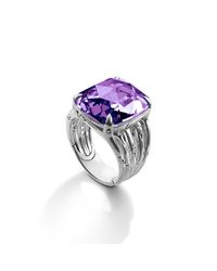 John Hardy | Metallic Octagon Ring | Lyst