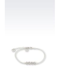 Emporio Armani | Metallic Bracelet | Lyst