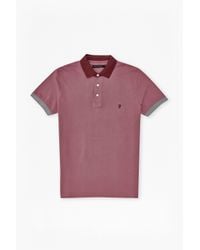 French Connection | Purple Photon Pique Polo Shirt for Men | Lyst