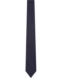 Paul Smith | Blue Plain Silk Tie for Men | Lyst