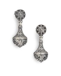 Konstantino | Metallic Classics Sterling Silver Drop Earrings | Lyst