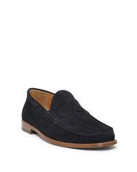 Pink Pony | Black Kadin Suede Penny Loafer for Men | Lyst