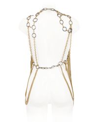 Lucia Odescalchi | Metallic Hag Chain Necklace | Lyst