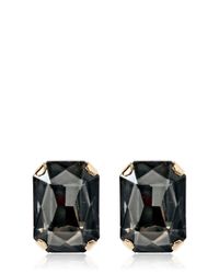 DSquared² | Black Crystal Earrings | Lyst