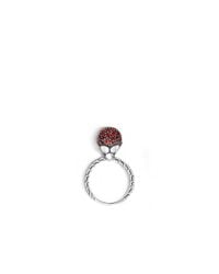 John Hardy | Metallic Charm Ring With Red Sapphire | Lyst