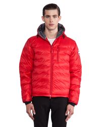 canada goose lodge hoody red canada goose lodge hoody red