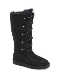 Lyst - UGG Appalachian Water-Resistant Lace-Up Boots in Black