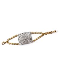 Lulu Frost | Metallic Art Deco Bracelet #3 | Lyst