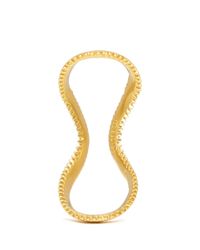 Eddie Borgo | Metallic Zip Ring | Lyst