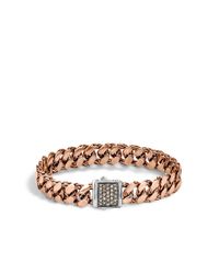 John Hardy | Brown Classic Chain Large Link Bracelet for Men | Lyst