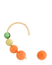 Eshvi | Metallic Braid Ear Cuff & Stud | Lyst