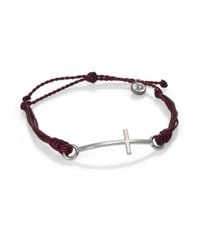 Pura Vida | Red Cross Bracelet | Lyst