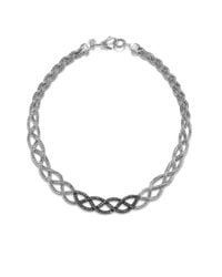 John Hardy | Braided Chain Necklace With Black Sapphire | Lyst