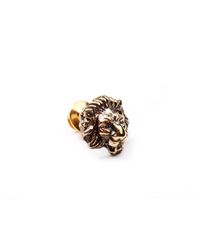 Lulu Frost | Metallic G. Frost Bravery Lion Pin - Brass for Men | Lyst