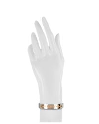 Marc By Marc Jacobs - Metallic Logo Bangle - Lyst