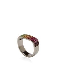 AS29 | Black Lana Double Pinky Ring | Lyst