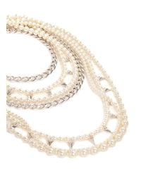 Joomi Lim | White 'vicious Love' Faux Pearl Necklace | Lyst