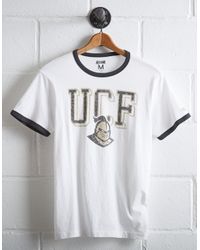 Tailgate White Men's Ucf Knights Ringer T-shirt for men