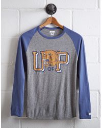 Tailgate Gray Men's Pittsburgh Panthers Baseball Shirt for men