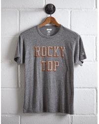 Tailgate Gray Men's Tennessee Rocky Top T-shirt for men