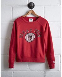 Tailgate Red Women's Texas Tech Crew Sweatshirt