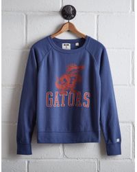 Tailgate Blue Women's Florida Crew Sweatshirt