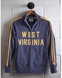 Tailgate Blue Men's West Virginia Track Jacket for men