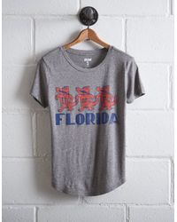 Tailgate Gray Women's Florida Gators T-shirt