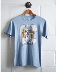 Tailgate Blue Men's Unc Tar Heels T-shirt for men