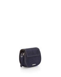 Rebecca Minkoff | Blue Mini Sydney Crossbody | Lyst