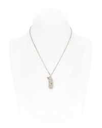 Vivienne Westwood | Metallic Peanut Shaped Locket Necklace | Lyst