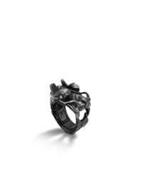 John Hardy | Black Legends Naga Dragon Head Ring for Men | Lyst